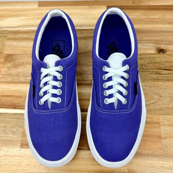 Vans Era Purple Canvas Low Top Skate Shoes Mens 7.5 Womens 9.0 VN000EWZPUR - Picture 2 of 9